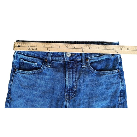 Old Navy OG Straight Leg Women's Jeans Secret Slim Pockets Medium Wash Size 4 - Picture 6 of 12